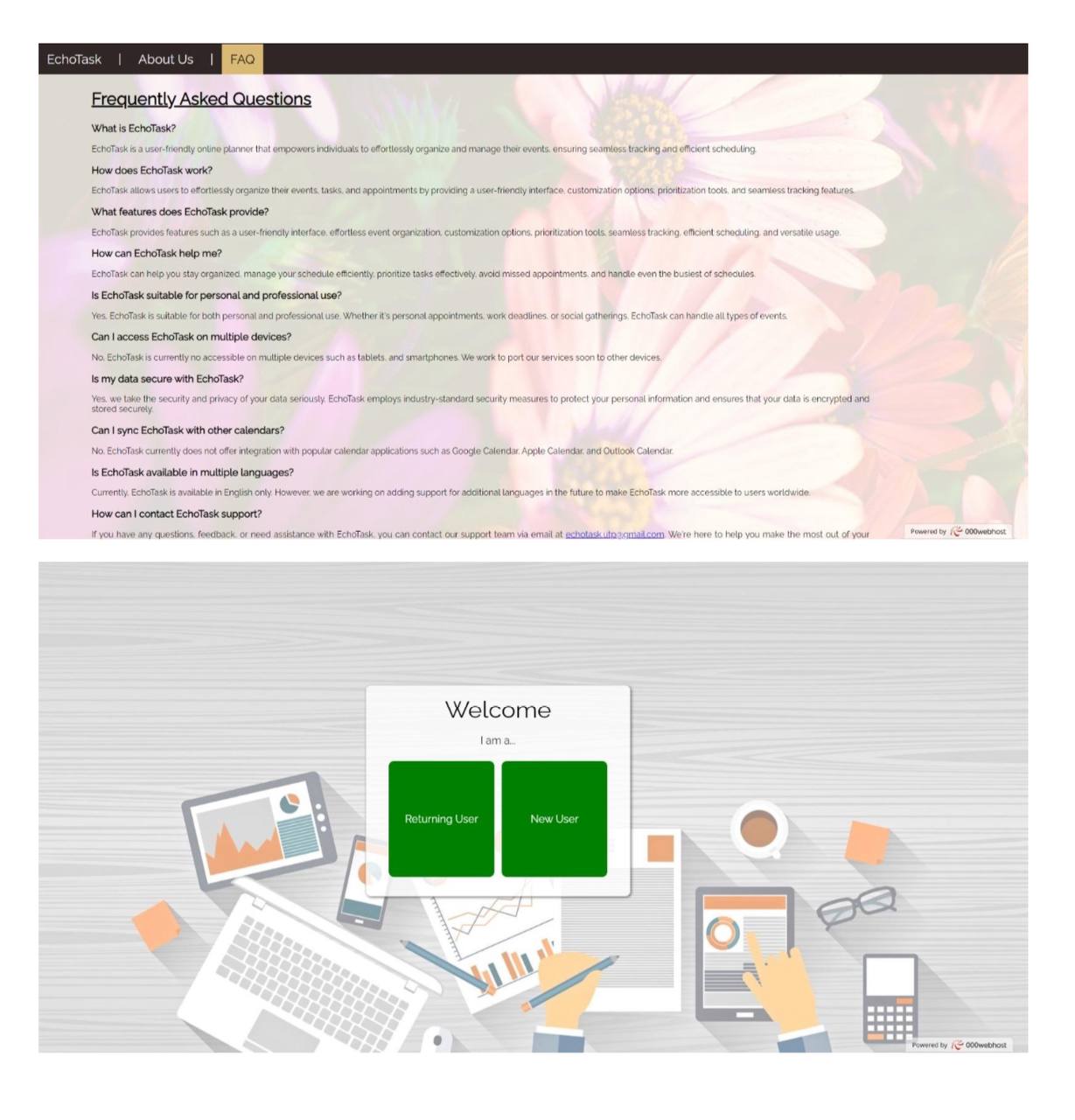 EchoTask Interface